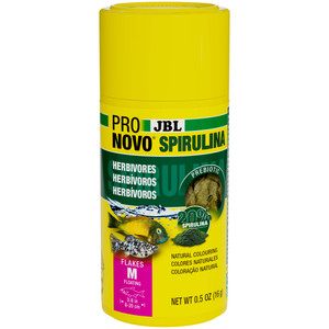 JBL PRONOVO Spirulina 100ml 16g M Flakes JBL PRONOVO Spirulina 100ml 16g M Flakes