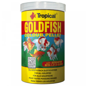 TROPICAL Goldfish Colour Pellet 250ml/90g TROPICAL Goldfish Colour Pellet 250ml/90g