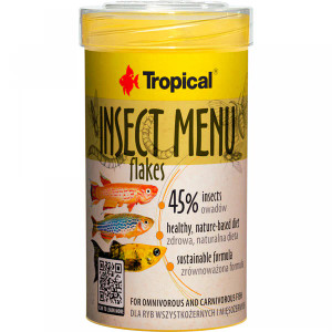 TROPICAL Insect Menu Flakes 250ml/50g TROPICAL Insect Menu Flakes 250ml/50g