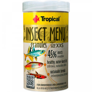 TROPICAL Insect Menu Granules XXS 250ml/160g TROPICAL Insect Menu Granules XXS 250ml/160g