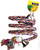 Avi One rope twister with bell. Stimulate and entertain your feathered friends with this range of Avi One Parrot Toys.
