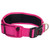 Rogz Classic Collar Padded - Pink, Rogz Padded Collar with breathable diamond mesh - distributes pressure evenly to ensure comfort. Double reflective stitching enhances night and day-time visibility