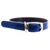 Beau Pets Leather Stitched Collar, 18mmx45cm, blue, quality leather collars for your furry friends.