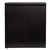 Front of Aqua One Lifestyle Classic 125 Cabinet in Satin Black