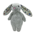 Front jof smooshables floppy rabbit gray - 32cm
