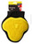 Front of Pet One Grooming Mitt - Medium | Yellow