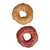 Pet One Small Animal Treat Donuts Large - 2pcs Yellow/Red