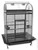 Front of Avi One Parrot Cage 212 Silver/Black 122x82x179cm