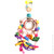 Avi One Bird Toy - Dream Catcher With Wooden & Plastic Beads And Disc 34cm
