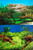 Aqua One Background - 48cm Old Wood & Plant W/White Stone Double Fresh Per Metre