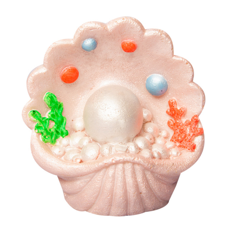Aqua One Ornament Giant Clam with Pearls