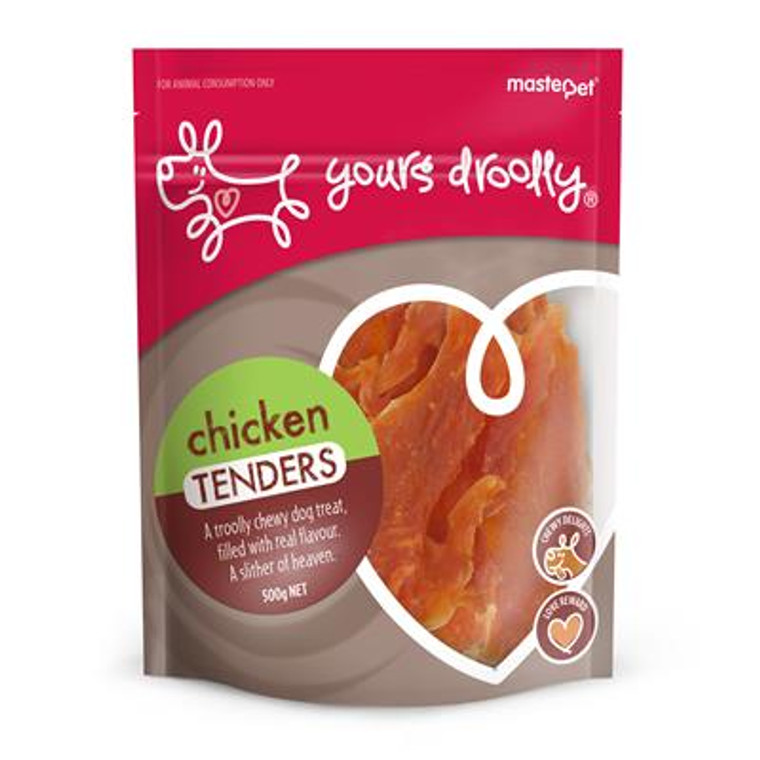 Yours Droolly chicken tenders dog treats