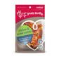 Front of Yours Droolly chicken sweet potato dog treat pouch