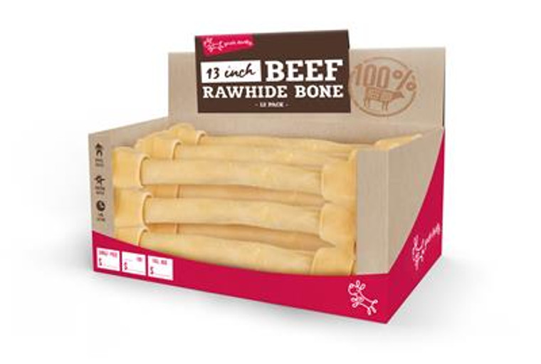 Your Droolly Beef Rawhide Bones