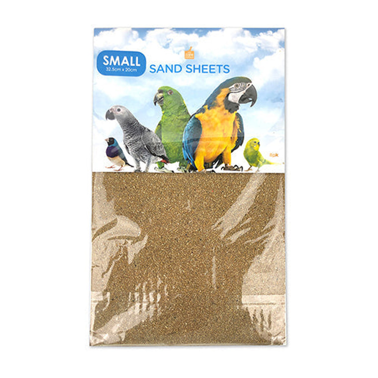 Avian Care Bird Sand Paper Sheets 8 Pack.