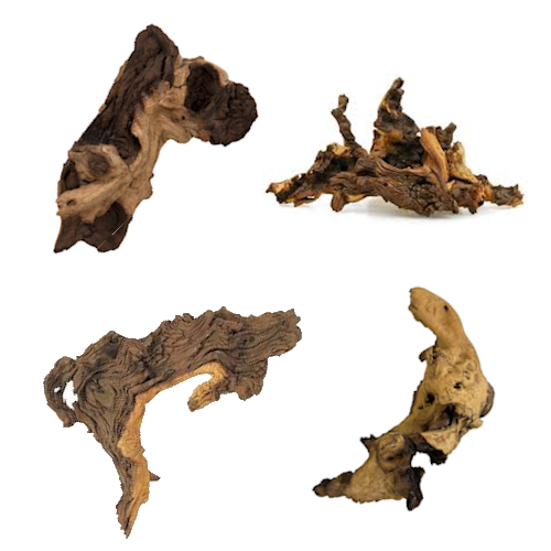 Pieces of Mopani Driftwood