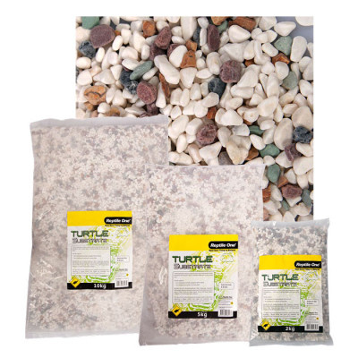 Reptile One Turtle Substrate 5-8mm, Specifically designed for turtles, pebbles for substrate in your turtle tank