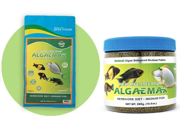 Front of New Life Spectrum AlgaeMax Medium Pellet Tub