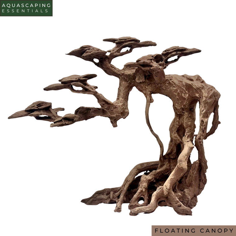 Unpackaged Resin Bonsai Tree - Floating Canopy