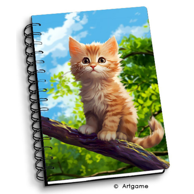 Artgame 3D Notebook - Summer Kitten