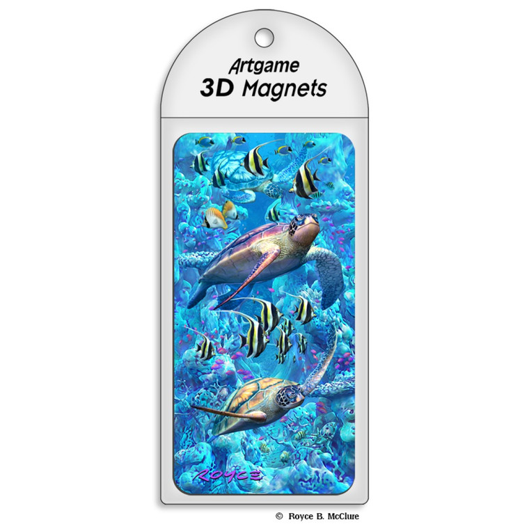 Artgame 3D Magnet - Turtle Town