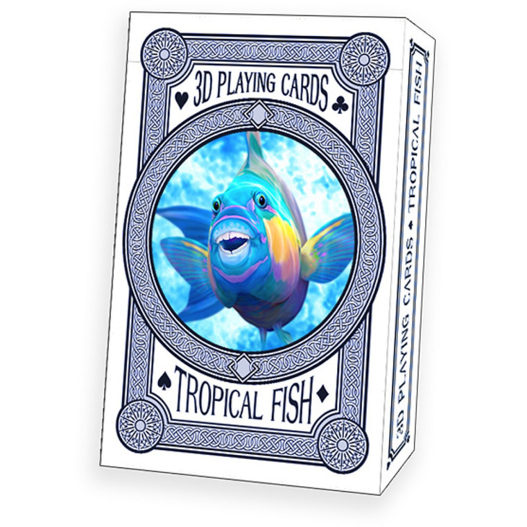 Front of the Artgame 3D Playing cards - Tropical Fish