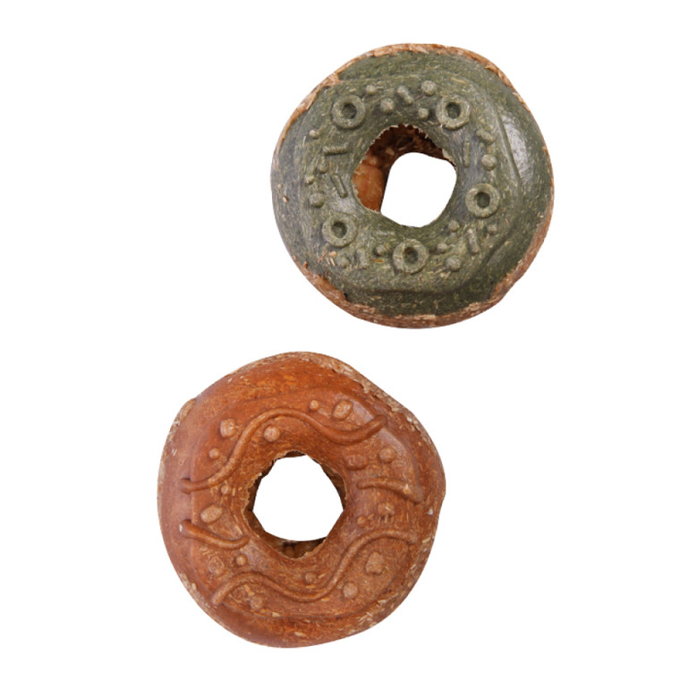 Pet One Small Animal Treat Donuts Small 2pcs - Green/Orange