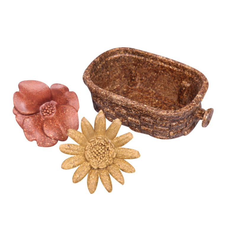 Unpackaged Pet One Small Animal Treat | Flower basket - 3pcs