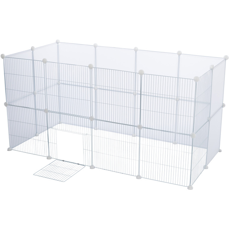 Assembled Trixie Indoor Guinea pig run 140x35x70cm