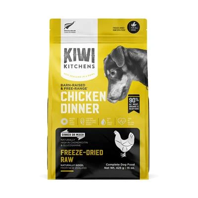 Kiwi Kitchens Freeze Dried Dog Dinner Chicken - 425g