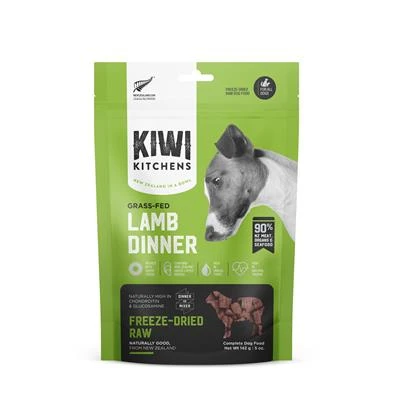 Kiwi Kitchens Freeze Dried Dog Dinner Lamb - 142g