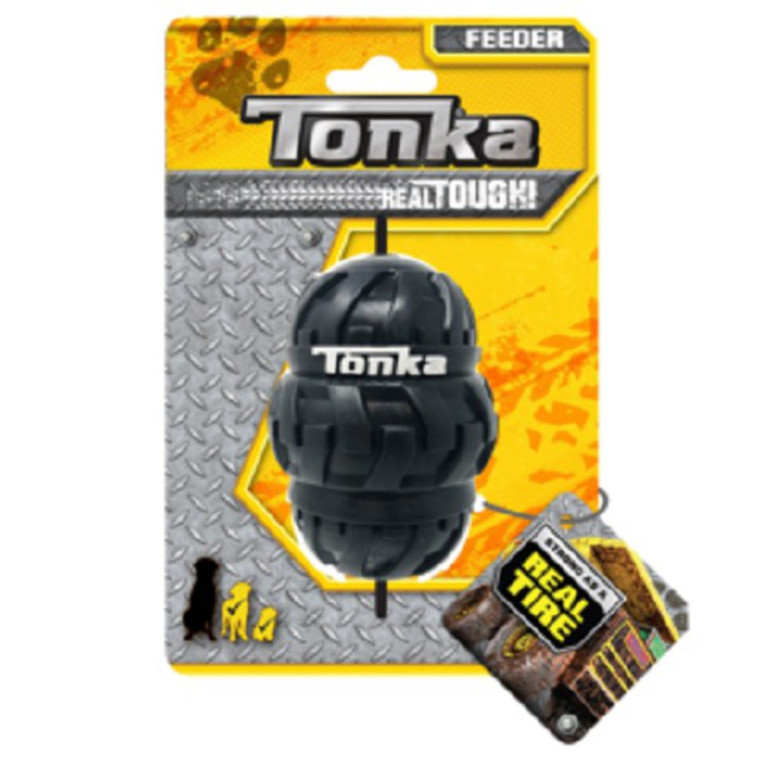 Tonka Tri Stack Tread Feeder Black 8.9cm