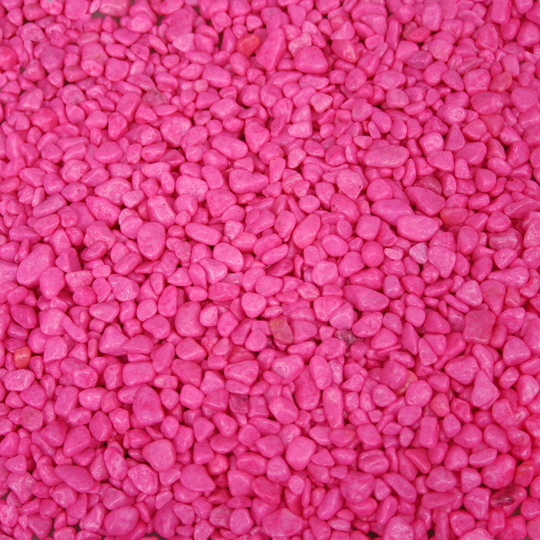 Aqua One Gravel - Pink 1kg (7mm)