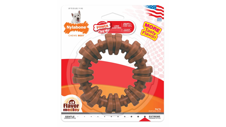 Nylabone Dura Chew Textured Ring Reg