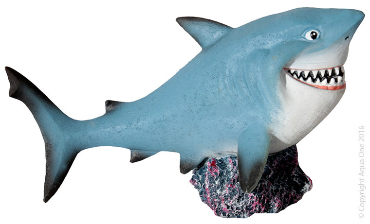 Aqua One Ornament - Shark 14.2x6.7x7.4cm