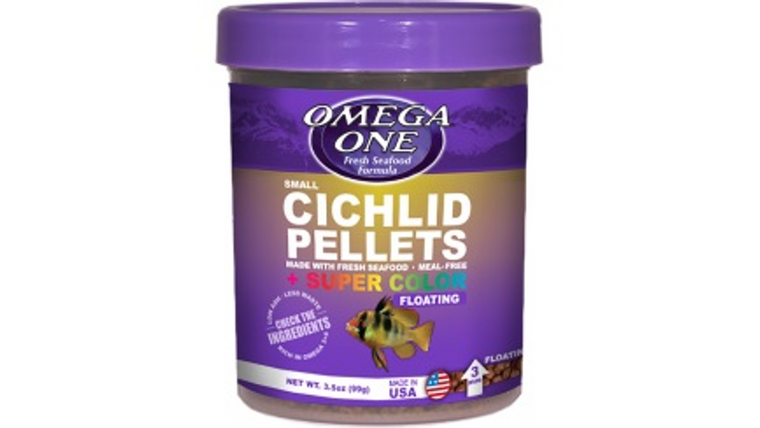 Omega Cichlid Pellets Floating - Small 99gm