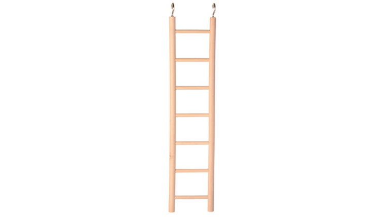 Wooden Bird Ladder - 7 Rung 28cm