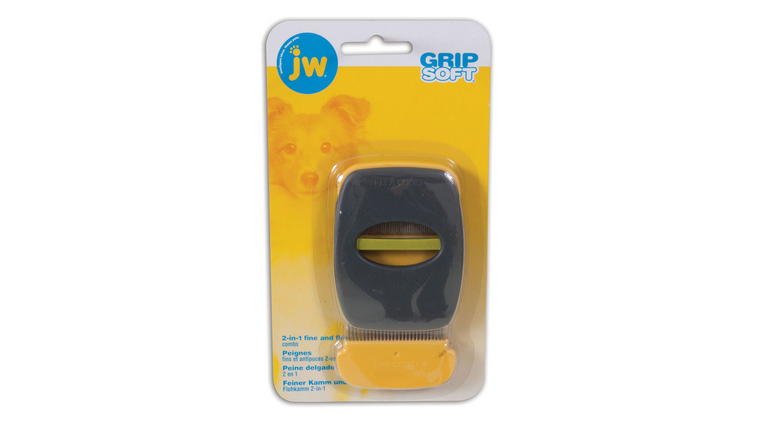 Jw 2-In-1 Fine & Flea Comb