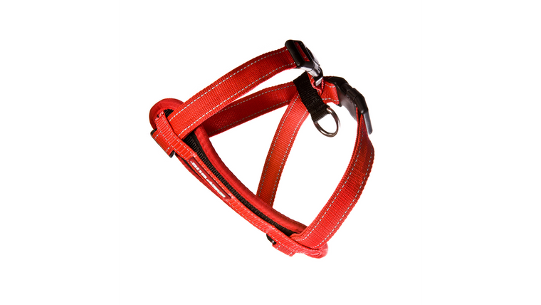 EzyDog Chest Plate Harness L Red H09lr