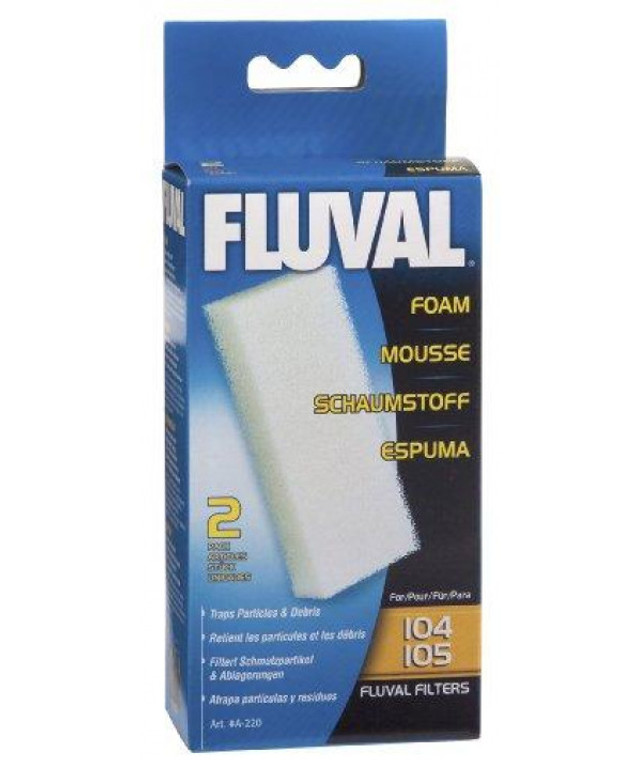 Fluval 104/105 Foam 2pk