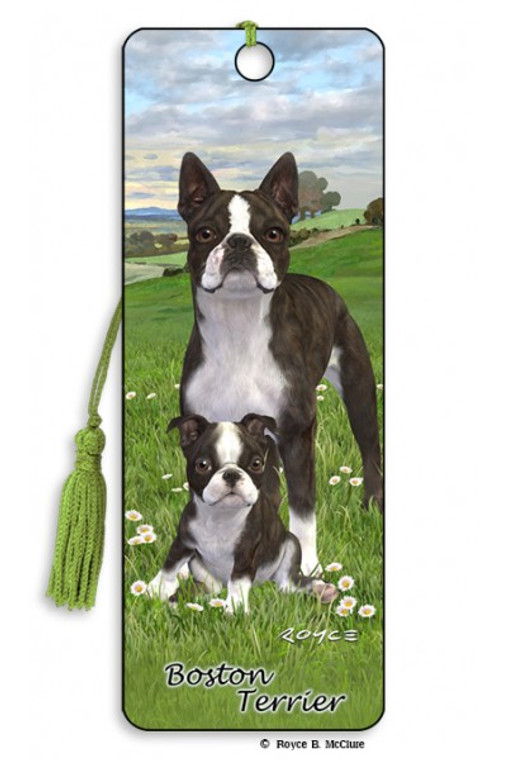 Boston Terrier Book Mark