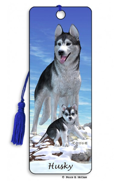 Husky Book Mark