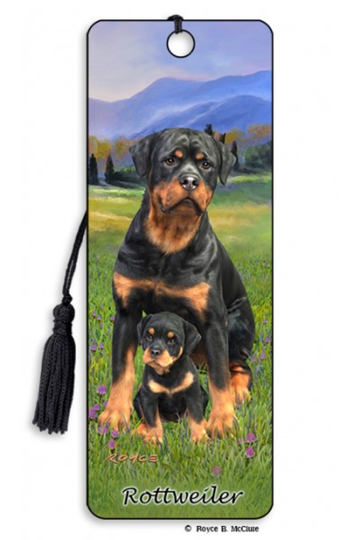 Rottweiler Book Mark