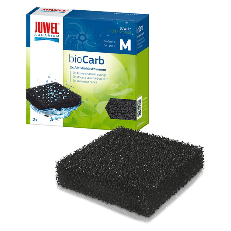 Juwel Carbon Sponge Compact (2 Per Pk)