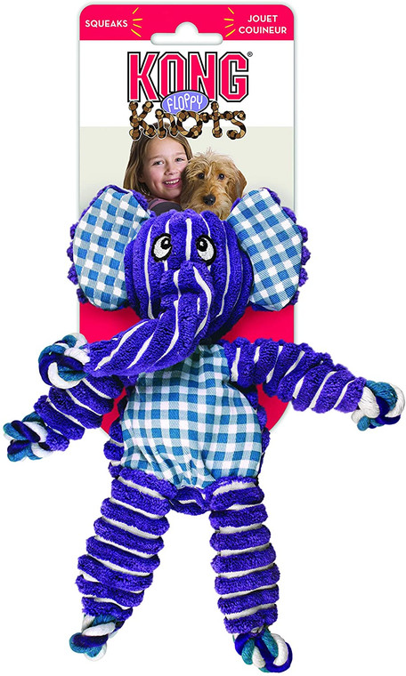 Kong Floppy Knots Elephant Med/Large