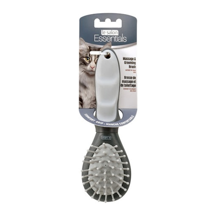 Le Salon Essentials Cat Massage And Grooming Brush