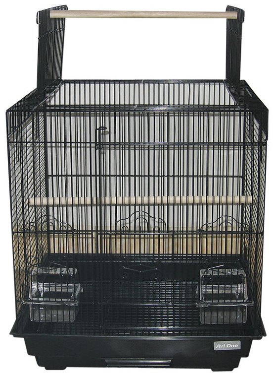 Avi One Bird Cage - 448 Square Open Top 46x46x56.9cm Single