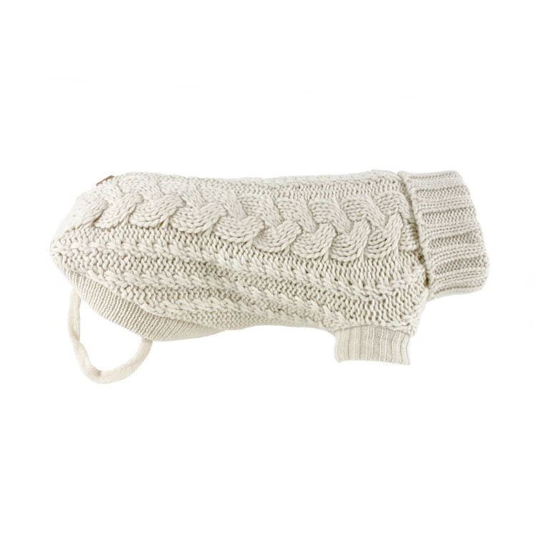 Huskimo Jumper Frenchknit Ivory 46cm