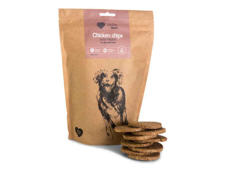 Topflite Chicken Chips Dog Refill 125g