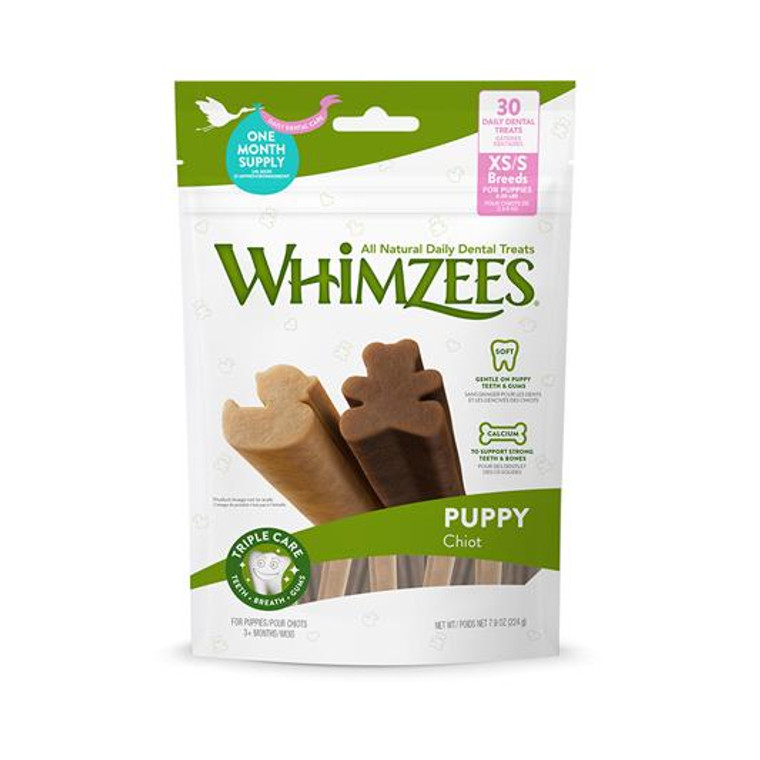 Whimzees Puppy XS/Sm Value Bag